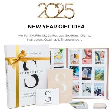 Self Imagined Vision Board Book for Empowerment