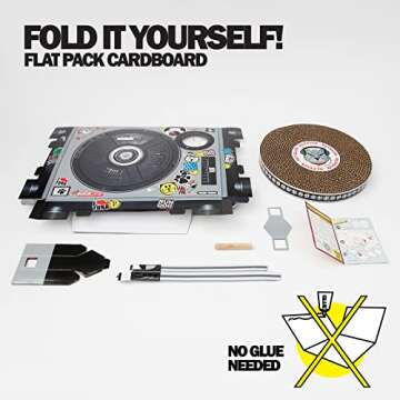 Suck UK | Cat Scratcher DJ Decks | Cardboard Cat Scratchers | Funny Cat Scratching Board | Cat Scratching Mat | Interactive Cat Toy & Kitten Toys | Cat Furniture | Cat Gifts | Novelty Gifts for Cats