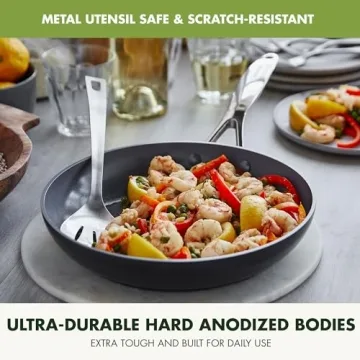 GreenPan Valencia Pro Fry Pan Set - Durable Nonstick Cookware