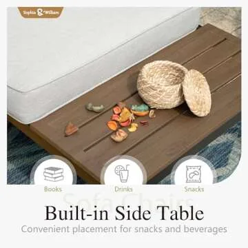 Sophia & William Outdoor Sectional Sofa with Cushions