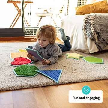 ODOXIA Sensory Mats for Autistic Children | Sensory Tiles for Kids | Sensory Wall Panel | Sensory Ma...
