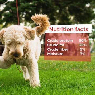 GrubTerra Premium All Natural Salmon Treat, Single Ingredient Dog Treats, Dog Food, Healthy Snacks, Ideal for Dog Training Treats, Bully Sticks for Canine Nutrition 8 oz