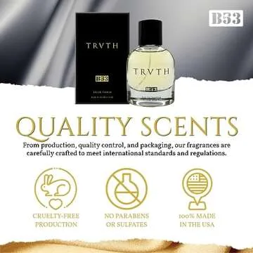 B53 TRVTH Eau De Parfum - Unisex Perfume Spray - Fragrances for Men and Women - 1.7 fl. oz.