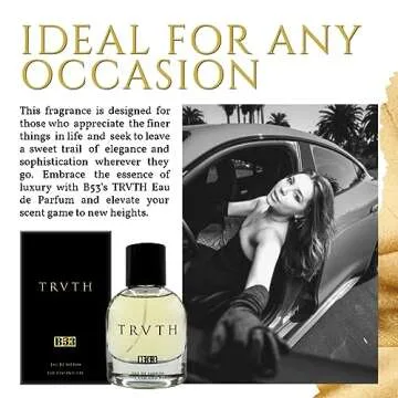 B53 TRVTH Eau De Parfum - Unisex Perfume Spray - Fragrances for Men and Women - 1.7 fl. oz.