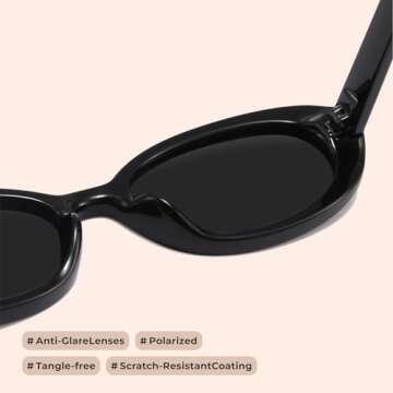miyya Trendy Polarized Sunglasses for Women and Men