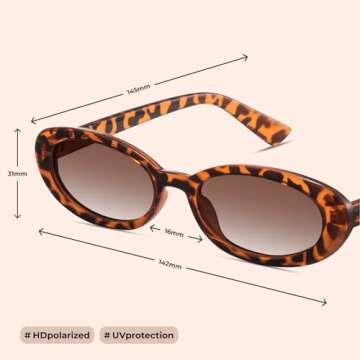 miyya Trendy Polarized Sunglasses for Women and Men