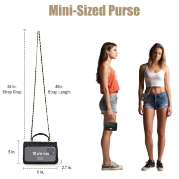 M-ioi-M Small Quilted Crossbody Bags for Women, Genuine Leather Shoulder Bags with Gold Chain Strap, Soft Lambskin Top Handle Flap Purses, Trendy Luxury Designer Lady Dressy Evening Handbags (Black)