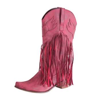 NOLDARES Winter Cowboy Boots for Stylish Comfort
