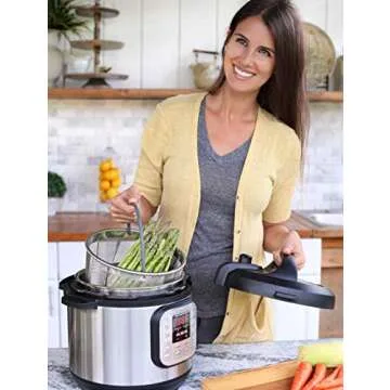 Hatrigo Steamer Basket for Instant Pot 6qt and More