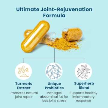 BB Company Provitalize | Probiotics for Women, Menopause | Joint Support, Sexy Midsection Curves, Digestive Health, Menopause Bloat | Turmeric Curcumin Moringa | Packaging Vary | 60 Ct