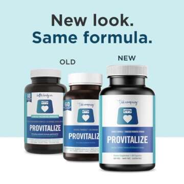 BB Company Provitalize | Probiotics for Women, Menopause | Joint Support, Sexy Midsection Curves, Digestive Health, Menopause Bloat | Turmeric Curcumin Moringa | Packaging Vary | 60 Ct