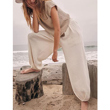 Yuemengxuan Cozy Two Piece Sweater Set for Women