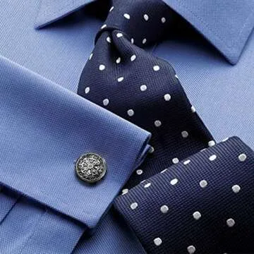 HAWSON Vintage Cufflinks for Men - Elegant Wedding Accessory