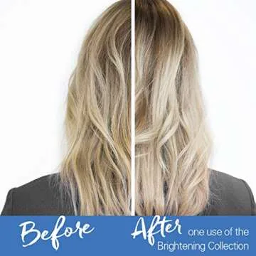 Kenra Brightening Shampoo/Conditioner | Eliminates Brassy Tones | Violet Toning | Purple Shampoo/Conditioner for Blondes, Grays, Brunettes & all Hair Types | 10.1 fl. Oz (Set)