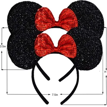 FANYITY Mouse Ears Headbands for Fun and Costume Parties