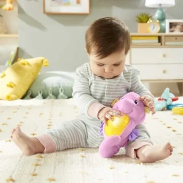 Soothe & Glow Seahorse Fisher-Price Plush Sound Machine