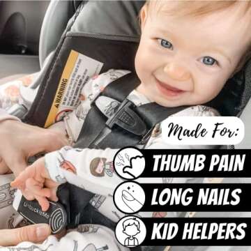 UnbuckleMe Car Seat Release Tool - Effortless Unbuckling Aid