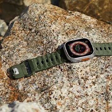 Durable Apple Watch Sport Bands for Men - Waterproof & Stylish