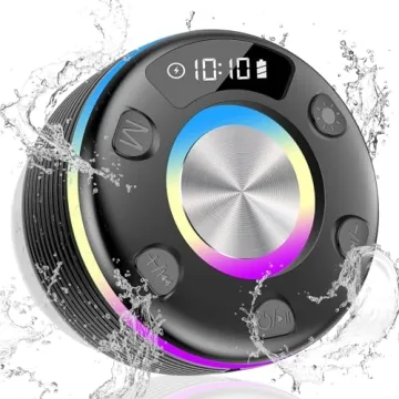 OYIB Bluetooth Shower Speaker - Waterproof, Portable 360° Sound
