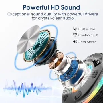OYIB Bluetooth Shower Speaker - Waterproof 360° Sound