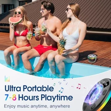 OYIB Bluetooth Shower Speaker - Waterproof 360° Sound