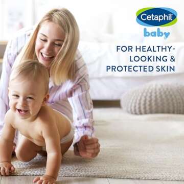 Cetaphil Baby Body Wash, Soothing Wash, Creamy & Gentle for Sensitive Dry Skin, Made with Colloidal ...