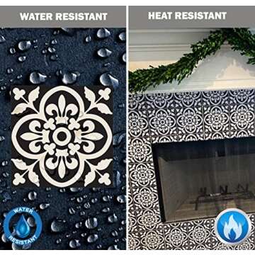 Bleucoin Peel Stick Tile Stickers for Homes