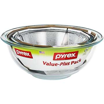 Pyrex 6001001 Mixing Bowl Set 3 Piece2