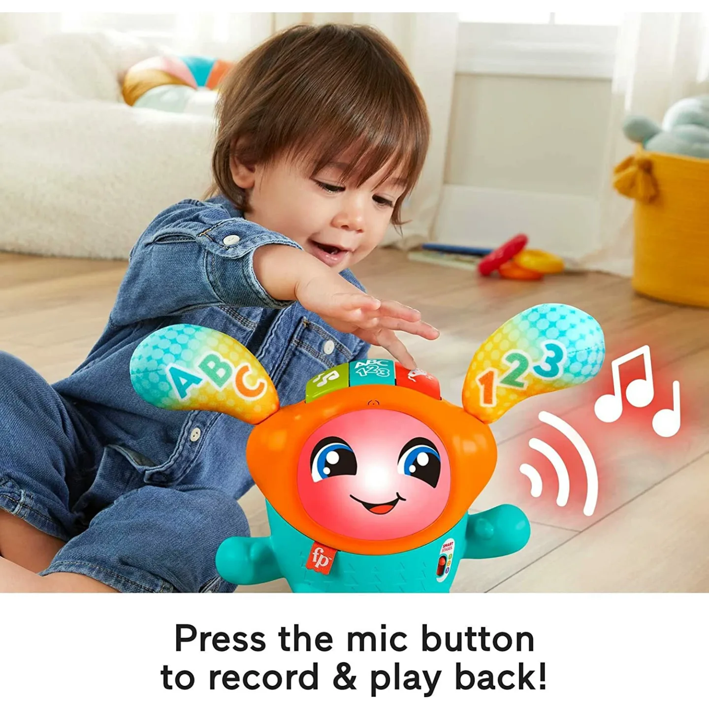 Fisher-Price DJ Bouncin' Beats Learning Toy