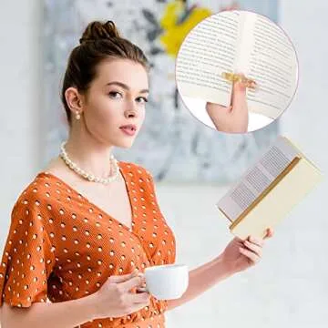 Dried Flower Resin Book Page Holders - Unique and Handmade