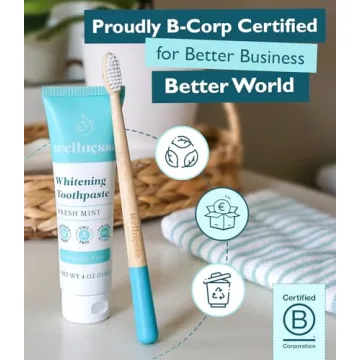 Wellnesse Whitening Hydroxyapatite Toothpaste for Sensitive Teeth