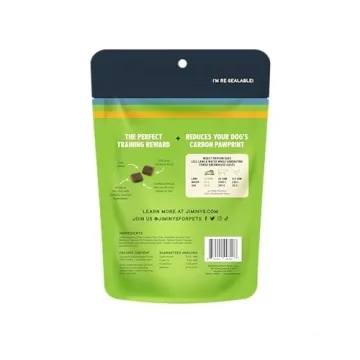 Jiminy's Chewy Cricket Dog Treats - Low Calorie, Hypoallergenic