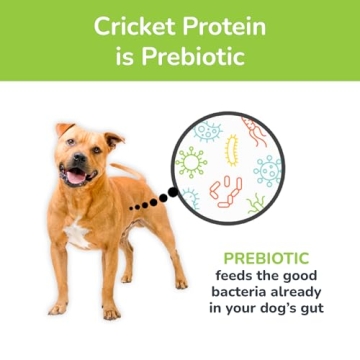 Jiminy's Chewy Cricket Dog Treats - Low Calorie, Hypoallergenic