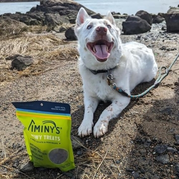 Jiminy's Chewy Cricket Dog Treats - Low Calorie, Hypoallergenic