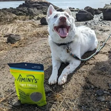 Jiminy's Chewy Cricket Dog Treats - Low Calorie, Hypoallergenic