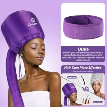 Adjustable Bonnet Hood Hair Dryer for Fast Drying and Styling