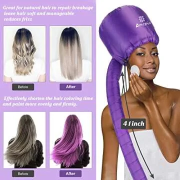 Adjustable Bonnet Hood Hair Dryer for Fast Drying and Styling