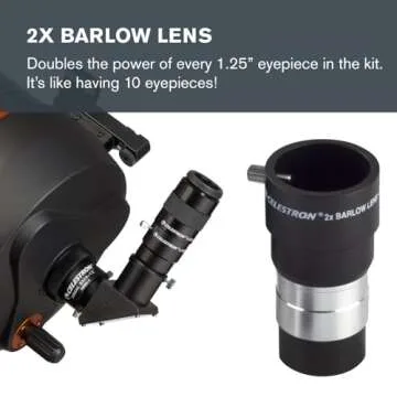 Celestron 14-Piece Telescope Accessory Kit with Plossl Eyepieces