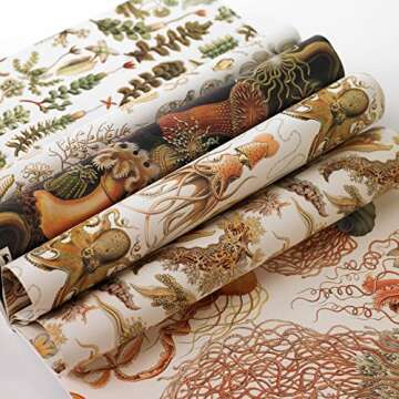 Art Forms in Nature: Gift & Creative Paper Book Vol.83 (Multilingual Edition) (English, Spanish, French and German Edition)