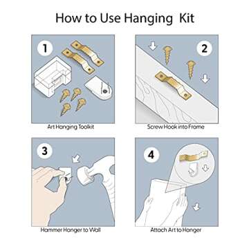 wall26 Canvas Print Wall Art Path Through Red & Orange Autumn Park Nature Wilderness Photography Modern Art Rustic Scenic Colorful Multicolor for Living Room, Bedroom, Office - 16"x24"