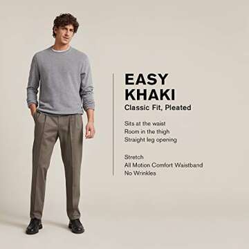 Dockers Men's Easy Khaki Pants - Stylish and Comfortable