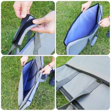 XTAR starlink bag gen 3 starlink travel case, starlink storage box Outdoor Travel Bag, starlink carrying case for Starlink GEN 3 Dish and Accessories, Gray/black