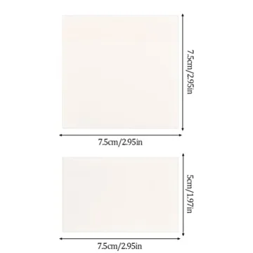 Transparent Sticky Notes Perfect for Study and Annotation