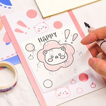 Transparent Sticky Notes Perfect for Study and Annotation