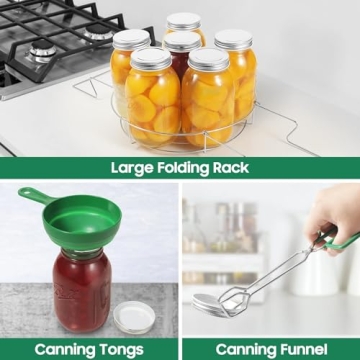 HOMKULA Canning Pot Complete 9-Piece Starter Kit