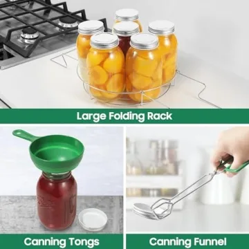 HOMKULA Canning Pot Complete 9-Piece Starter Kit