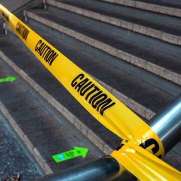 Premium Yellow Caution Tape - High Visibility, Durable