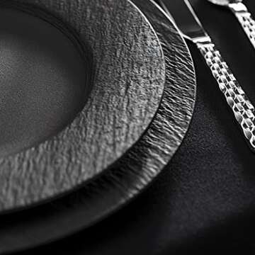 Villeroy & Boch 10.5 Inch Premium Dinner Plate in Black