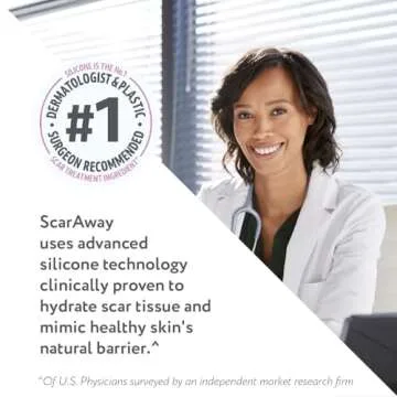 ScarAway Silicone Scar Sheets for C-Section Recovery