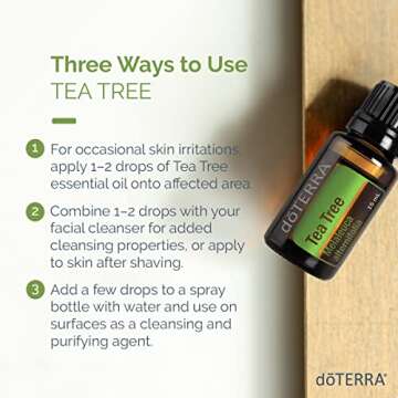 doTERRA Melaleuca (Tea Tree) Essential Oil - 15 mL